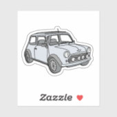 Sticker Minicar (Feuille)
