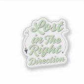 Sticker minimal et esthétique (Devant)