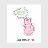 Sticker minimal et Moody (Feuille)