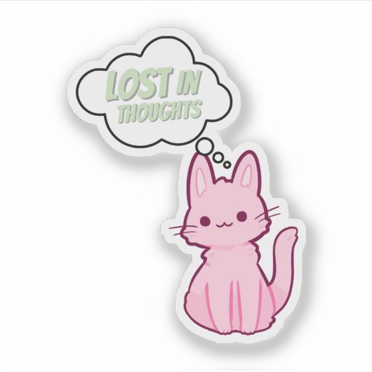 Sticker minimal et Moody (Devant)