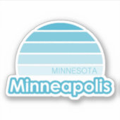 Sticker Minneapolis (Devant)