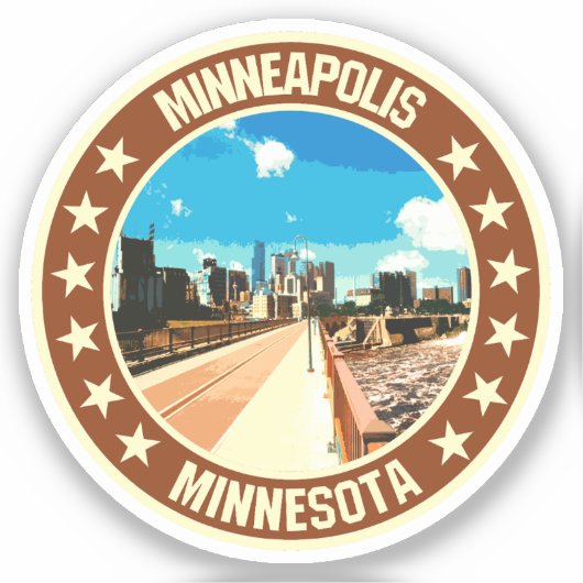 Sticker Minneapolis (Recto)