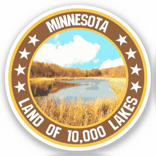 Sticker Minnesota (Recto)