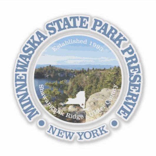 Sticker Minnewaska SP (Devant)