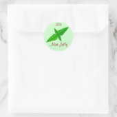 Sticker Mint Jelly Jam Home Canning Jar Circles (Sac)