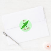Sticker Mint Jelly Jam Home Canning Jar Circles (Enveloppe)