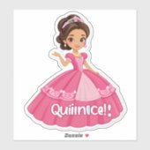 Sticker Mis Quince, Mis Reglas!" (Quinceañera) (Feuille)