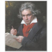 Sticker Missa Solemnis : Ludwig Beethoven Musique classiqu (Devant)