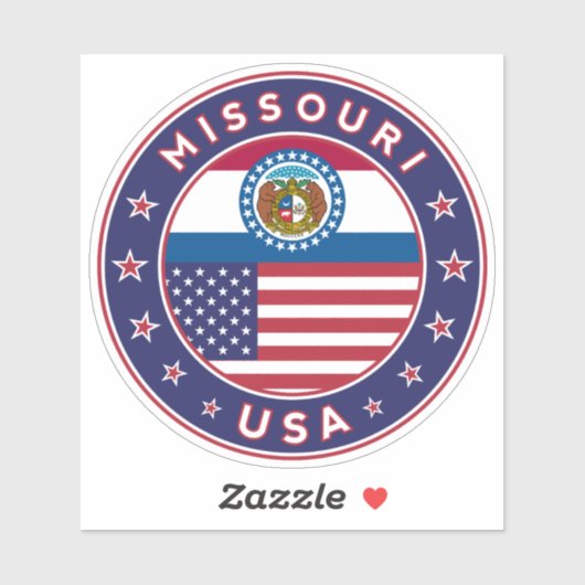 Sticker Missouri (Feuille)
