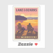 Sticker Missouri | Lac des Ozarks (Feuille)