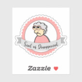 Sticker Missus Lugnot pour désapprobation (Feuille)