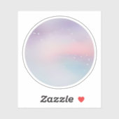 Sticker Mist céleste (Feuille)