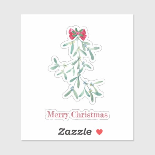Sticker Mistletoe (Feuille)