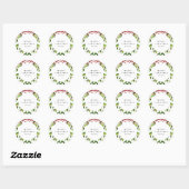 Sticker Mistletoe Holiday (Feuille)