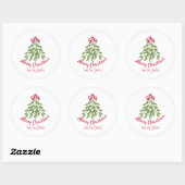Sticker Mistletoe Holiday (Feuille)