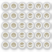 Sticker Mix Gluten Free Vegetarian Seafood Meal Choice (Devant)