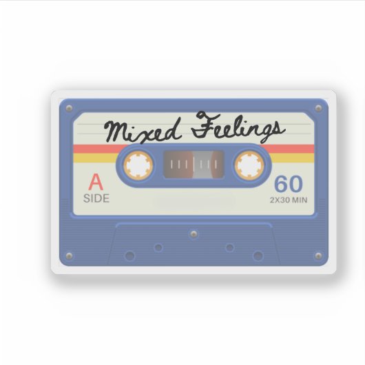 Sticker Mixed Feelings (Devant)