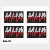 Sticker MIXED MARTIAL ART polonais (Feuille)