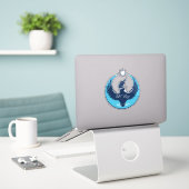 Sticker MN Loon en hausse (Ordinateur portable sur le bureau)