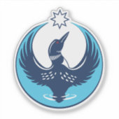 Sticker MN Loon qui se lève (Devant)