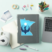 Sticker MN Loon Rising (Couverture iPad)