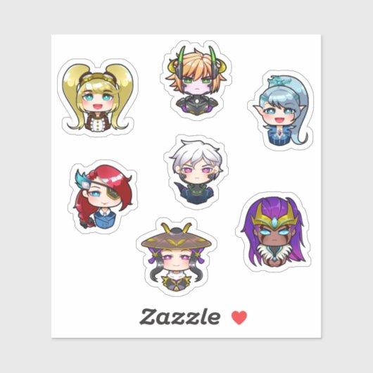 Sticker Mobile Legends Bang Bang Heroes jeu de peau (Feuille)