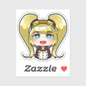 Sticker Mobile Legends Bang Bang Layla Steampunk Skin (Feuille)