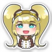 Sticker Mobile Legends Bang Bang Layla Steampunk Skin (Recto)