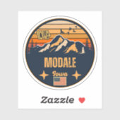 Sticker Modale, Iowa (Feuille)