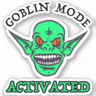 Sticker Mode de gobelin activé