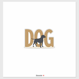 Sticker Mode de vie fitness vintage Husky Exercice Chien D