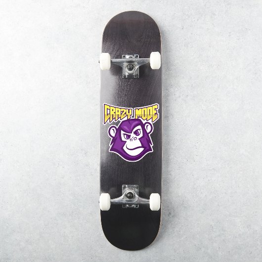 Sticker Mode fou de singe (Skateboard)