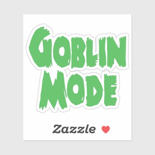 STICKER MODE GOBLIN (Feuille)