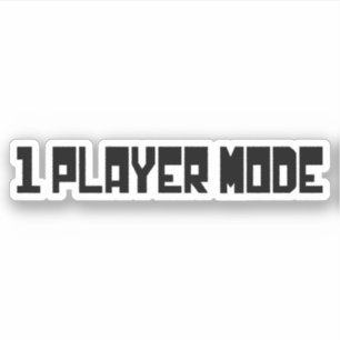 Sticker Mode Lecteur unique/un