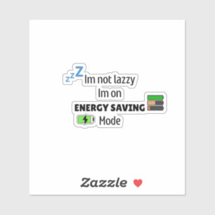 Sticker mode sommeil activé