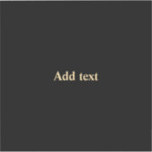 Sticker Modèle - Ajouter du texte (Devant)