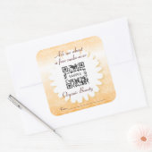 Sticker Modèle de beauté biologique (Enveloppe)