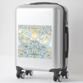 Sticker Modèle de fleur de lys et de grenade de William Mo (Sur valise)