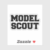 STICKER MODÈLE DE SCOUT (Feuille)