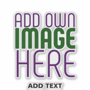 STICKER MODÈLE DE TEXTE D'IMAGE SIMPLE ET CLAIR MODERNE