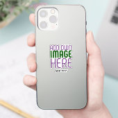 STICKER MODÈLE DE TEXTE D'IMAGE SIMPLE ET CLAIR MODERNE (Téléphone)
