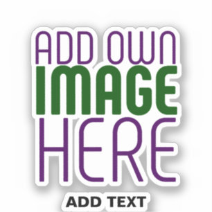 STICKER MODÈLE DE TEXTE D'IMAGE SIMPLE ET CLAIR MODERNE