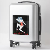 Sticker Modèle flamboyant Poster Thunder_Cove (Sur valise)