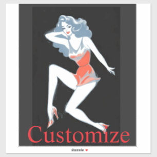 Sticker Modèle flamboyant Poster Thunder_Cove