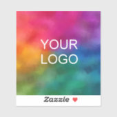 Sticker Modèle Moderne Élégant Logo d'entreprise Ici Ordin (Feuille)