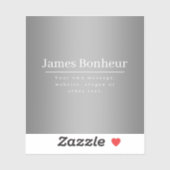 Sticker Modèle promotionnel modifiable pour les entreprise (Feuille)