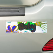 Sticker Modèle voiture pare-chocs (En voiture)