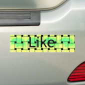 Sticker Modèle voiture pare-chocs (En voiture)