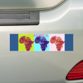 Sticker Modèle voiture pare-chocs Afrique (En voiture)