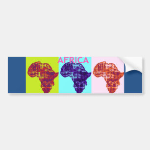 Sticker Modèle voiture pare-chocs Afrique